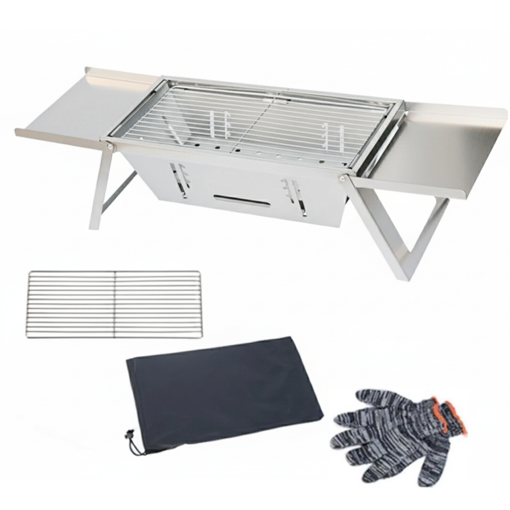 Folding BBQ For Camping & Expedition - 🔥 Black Friday Offer 🔥