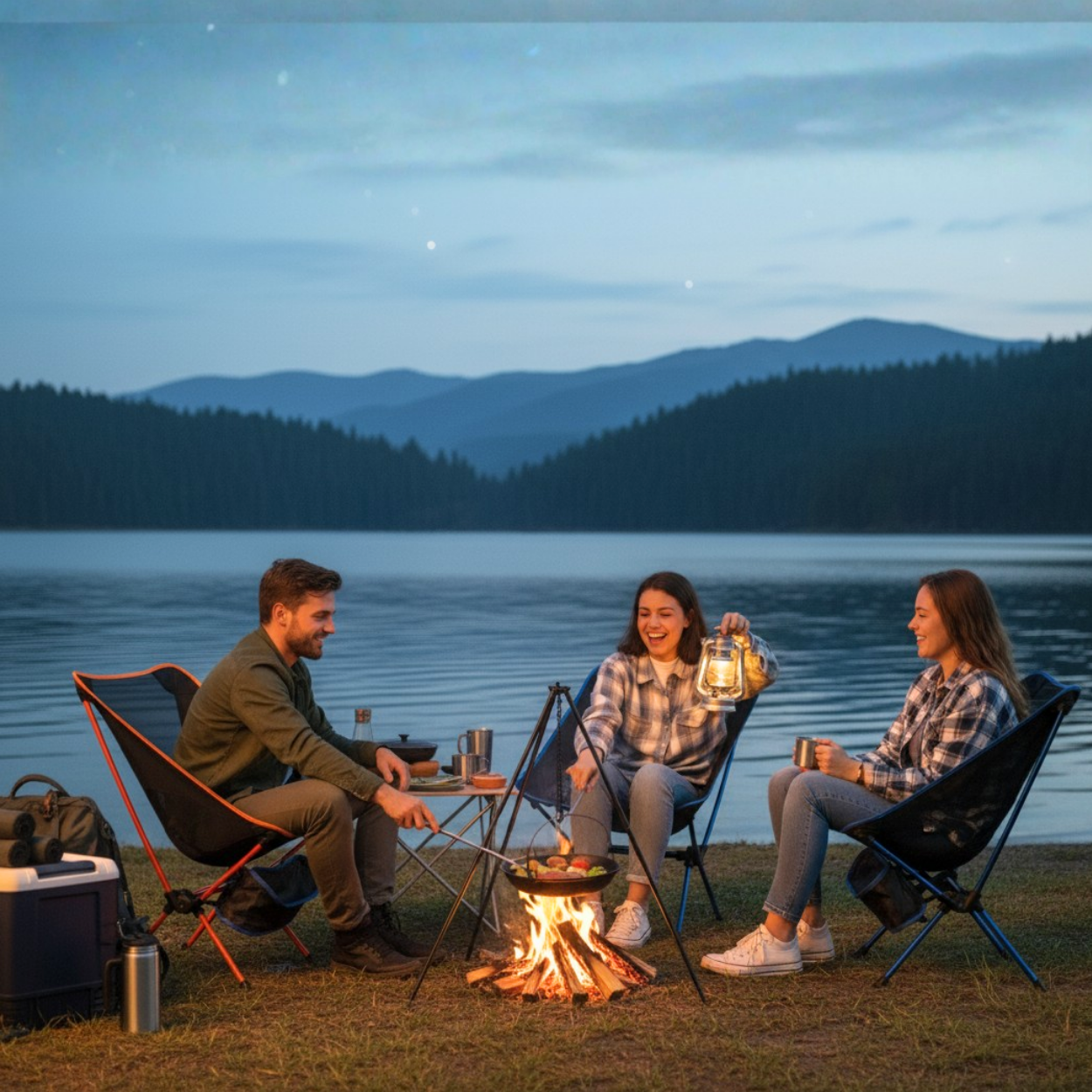 Folding Portable Chair For Camping/Fishing/Hiking/Beach