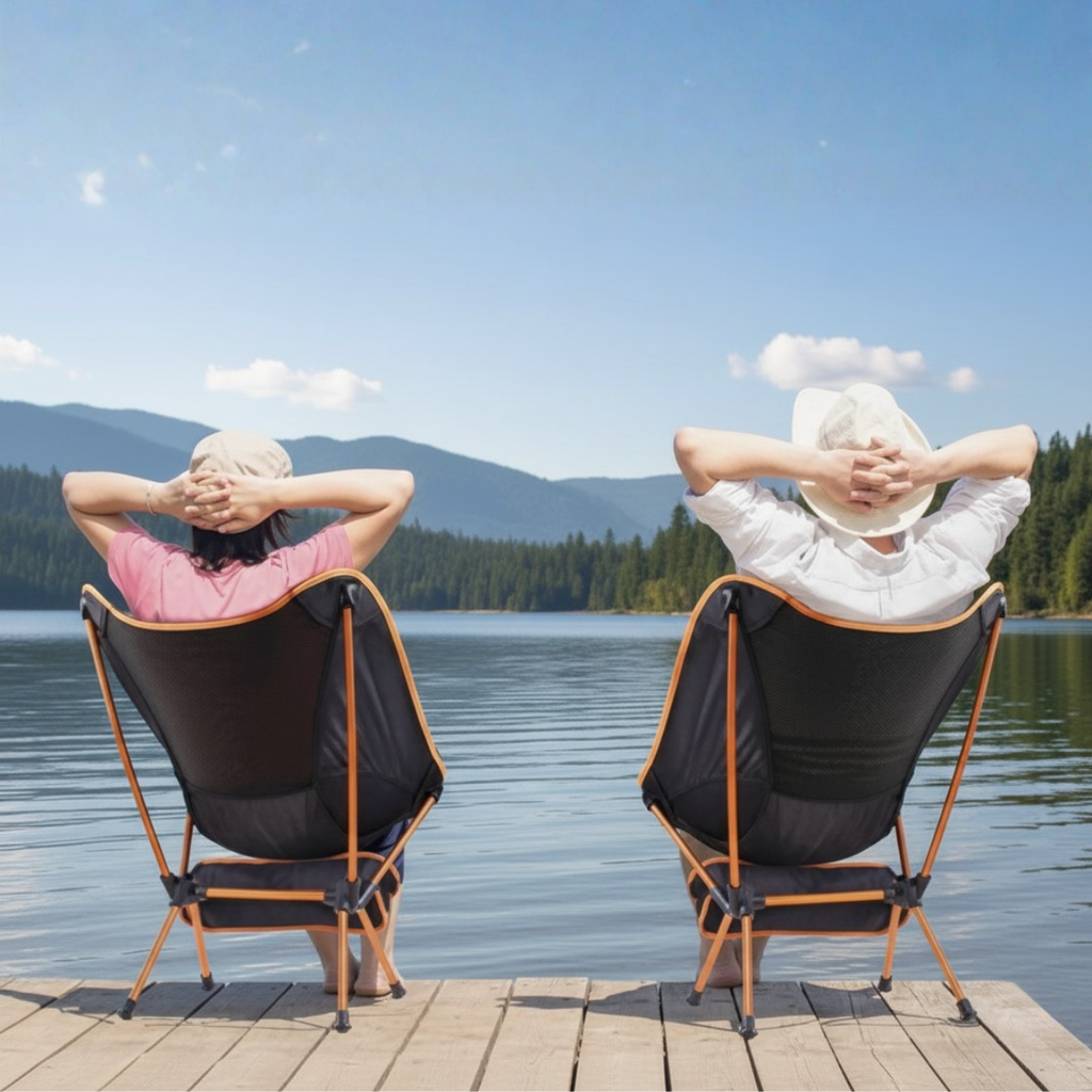 Folding Portable Chair For Camping/Fishing/Hiking/Beach