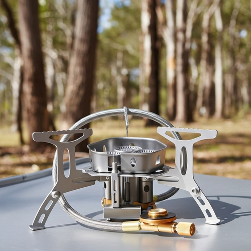 Gas Camping Stove – 5800W 3 Heads Portable Outdoor Burner