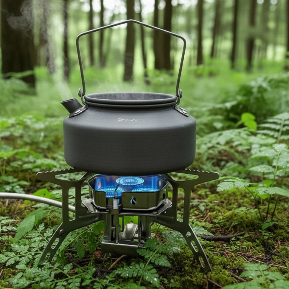 Gas Camping Stove – 5800W 3 Heads Portable Outdoor Burner