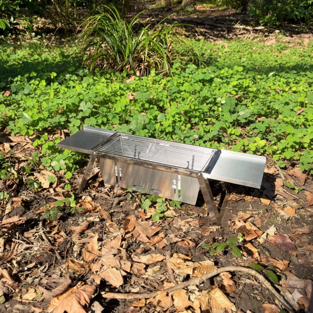 Folding BBQ For Camping & Expedition - 🔥 Black Friday Offer 🔥