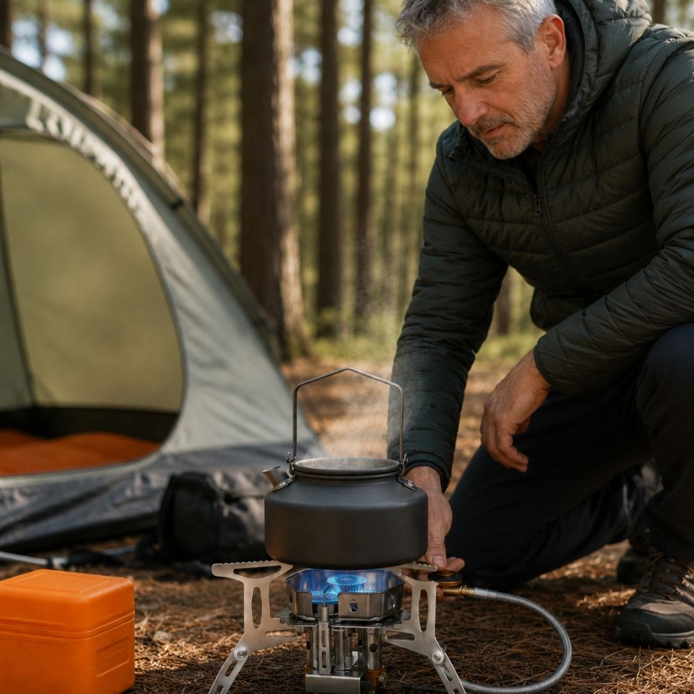 3 Burner Camping Stove – Cook Meals In Half The Time