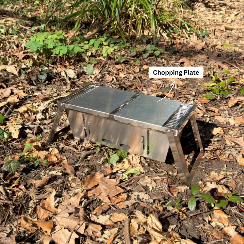 Folding BBQ For Camping & Expedition - 🔥 Black Friday Offer 🔥