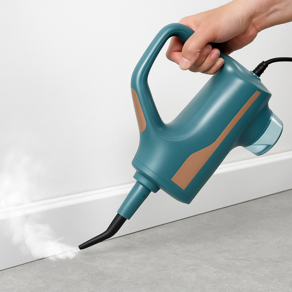 6-in-1 Handheld Steam Mop For Carpet, Floor & Glass
