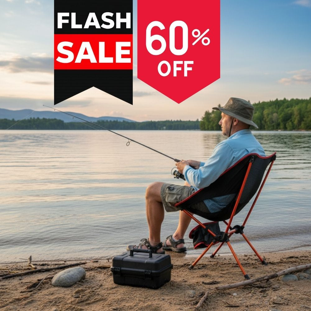 Folding Portable Chair For Camping/Fishing/Hiking/Beach