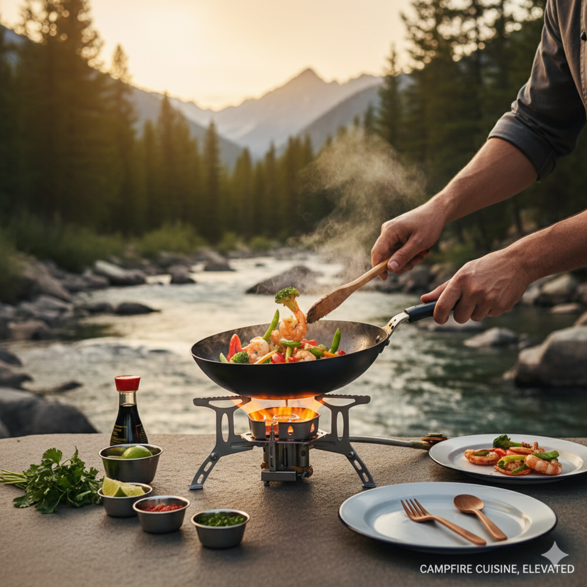 Snug-Fit Gas Camping Stove – Cook Meals In Half The Time