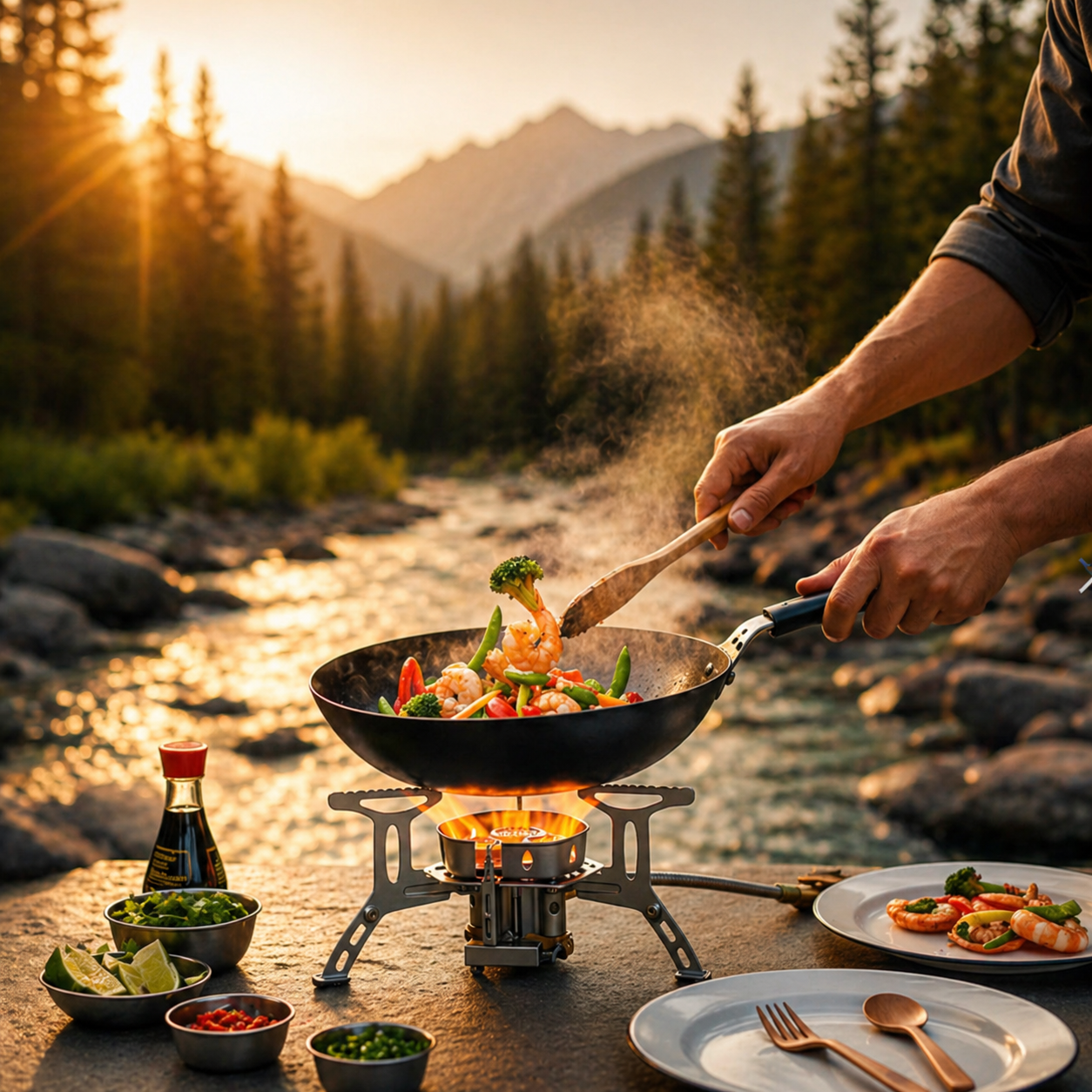 3 Burner Camping Stove – Cook Meals In Half The Time