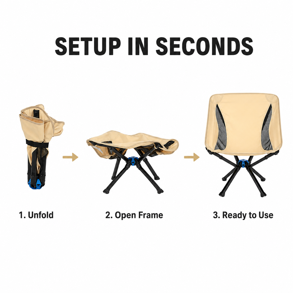 Compact & Portable Outdoor Chair