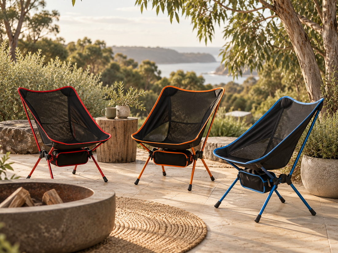 Snug-Fit folding camping chair